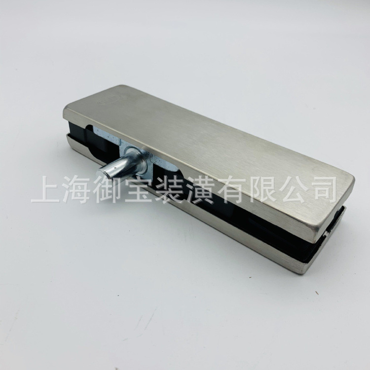GMT glass door clip top clip, ordinary 12mm glass door floor spring door frameless door accessories, straight clip Specification drawing