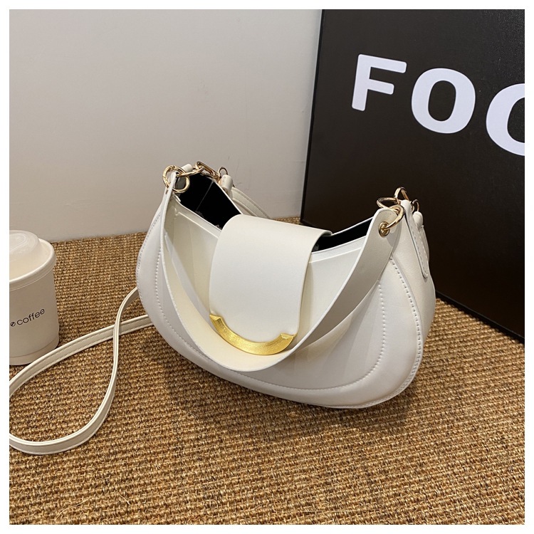 Stylish, trendy, versatile, fresh, round, high-quality, this year's popular solid-color bags, niche designs, crossbody single-shoulder bags Specification drawing