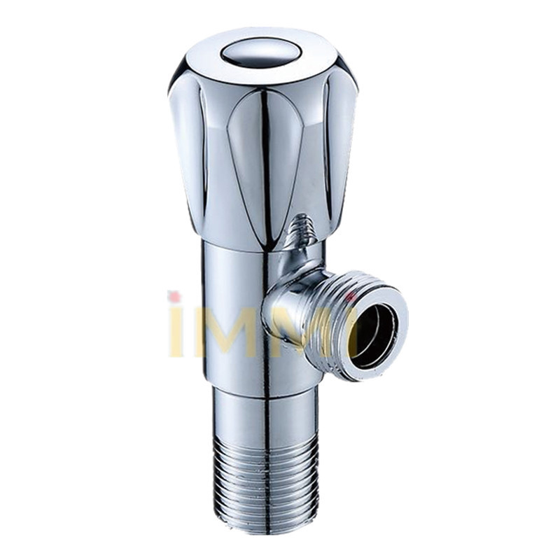 Factory wholesale quick-opening Angle valves, water heaters, toilets, cold and hot water faucets, inlet valves, stop valves, thickened Angle valves Specification drawing