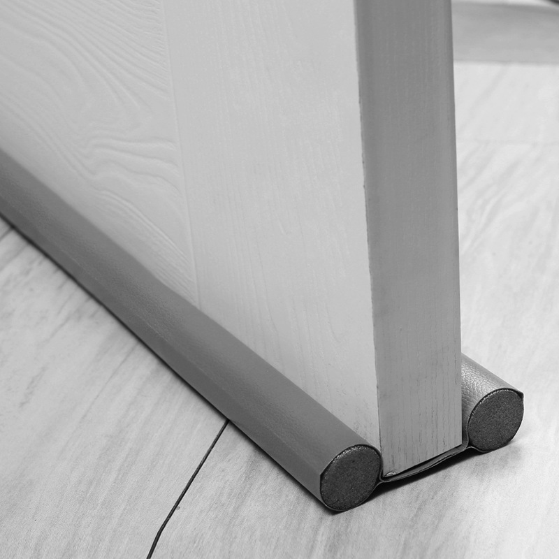 Wholesale of upgraded double-sided door bottom sealing strips, soundproof door gap strips, windproof and thermal insulation strips, and thermal insulation, dust-proof and wind-proof strips full figure
