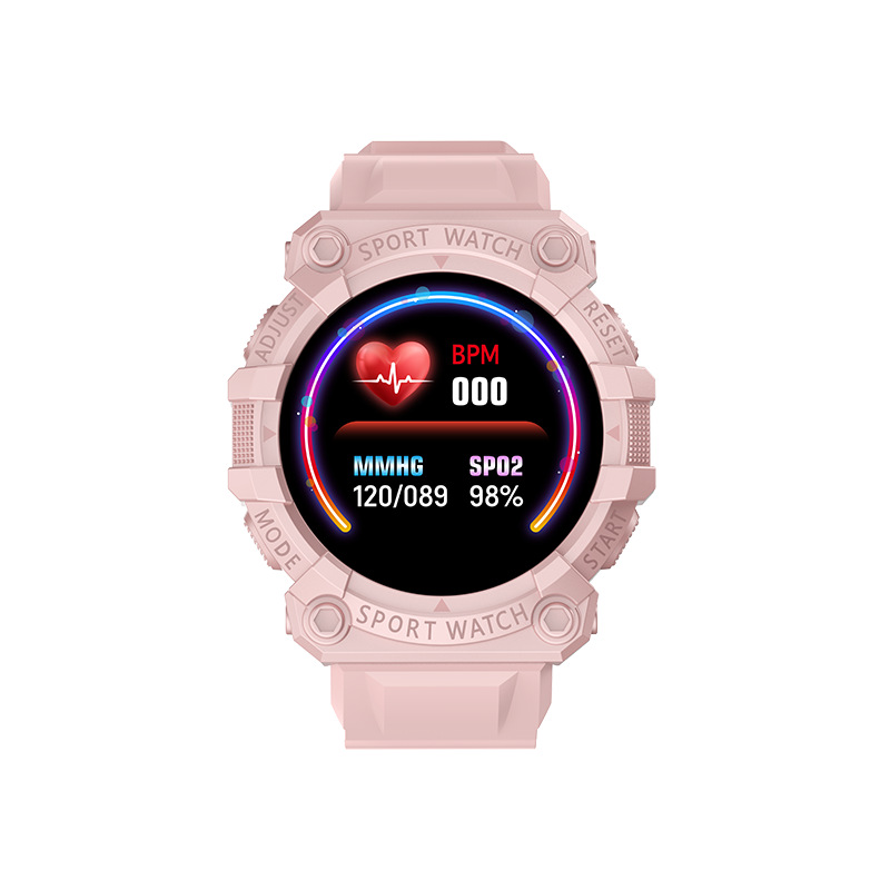 FD68 Smart Fitness bracelet, Y56 Kasi style color screen heart rate monitoring, step count, heart rate and blood oxygen smart bracelet Specification drawing