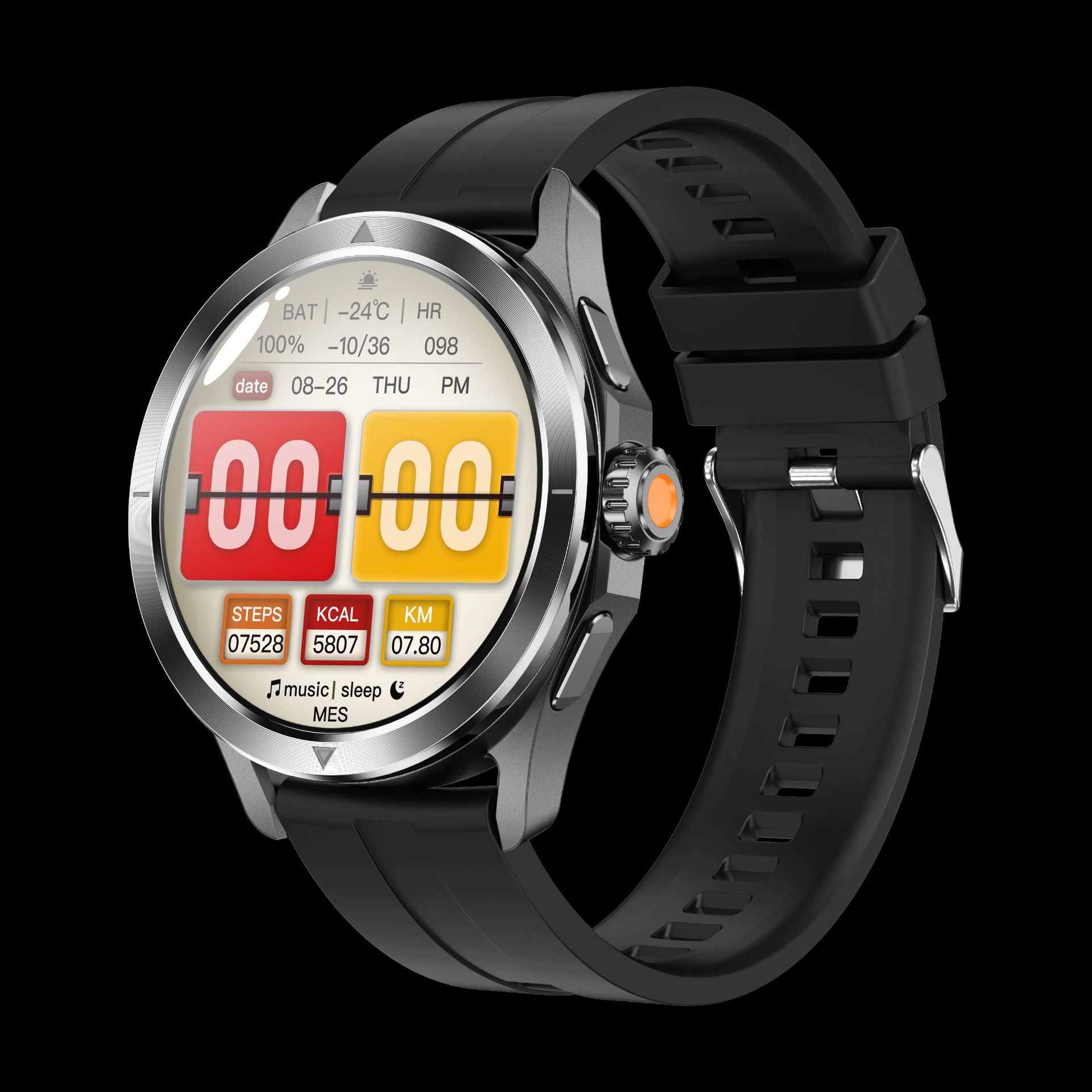 The new S4 Ultra cross-border exclusive smartwatch features Bluetooth calls and multiple sports modes details Picture