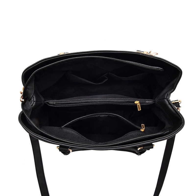 New women's fashionable bow pendant handbag, trendy women's embroidered single-shoulder crossbody bag, mom's bag Specification drawing
