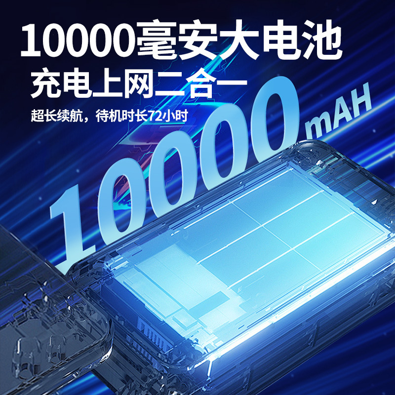 2025 New portable wifi power bank 2-in-1 4G mobile wireless network portable WIFI wireless Specification drawing