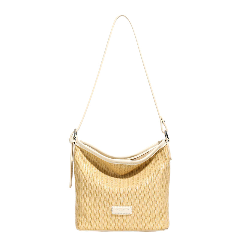 2025 New summer niche design bucket bag, women's retro and fashionable single-shoulder bag, large capacity and versatile crossbody bag Item Picture