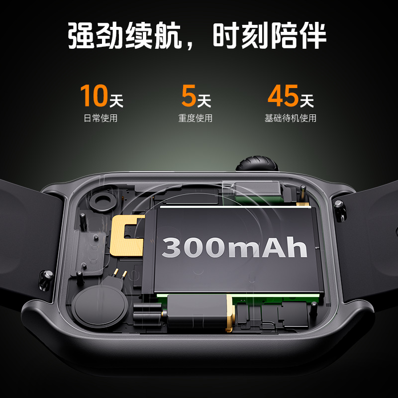 2024 Cross-border GTS7pro Smartwatch Heart Rate and Blood Oxygen Monitoring Sports Watch Full skin Color Detection bracelet details Picture