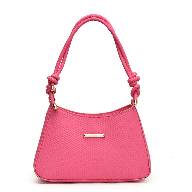 High-end single-shoulder underarm bag for women 2024 new style, fashionable and stylish baguette bag for women, retro and versatile single-shoulder handbag Item Picture