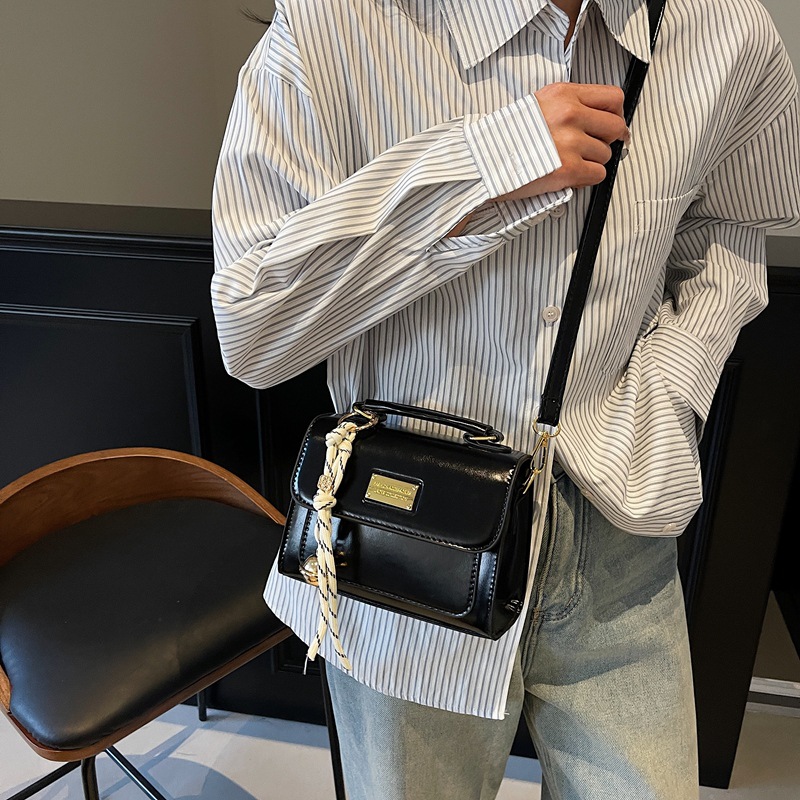 Carrying a trendy and versatile briefcase, the 2025 new Korean-style fashionable casual single-shoulder bag, a high-end and niche crossbody bag Application Scenario