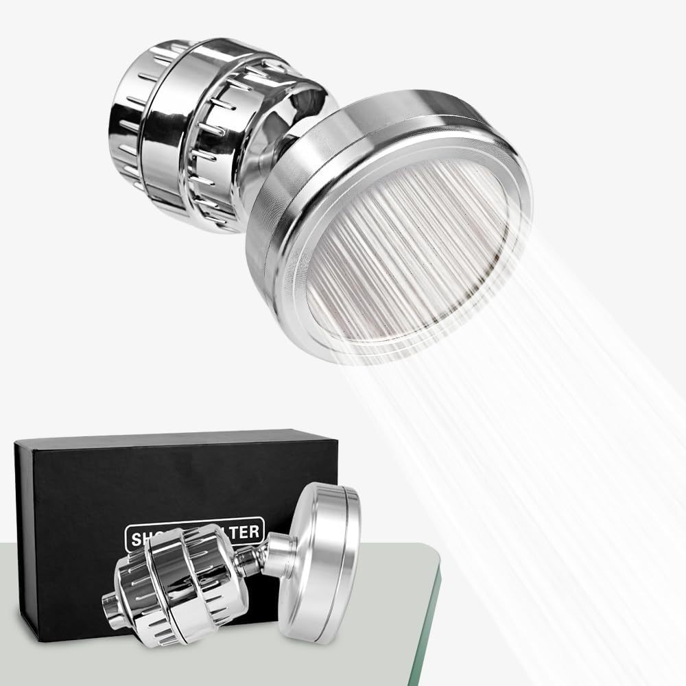Cross-border source factory filtration dechlorination shower head, shower head set, pressurized shower head combination, bathroom shower Item Picture