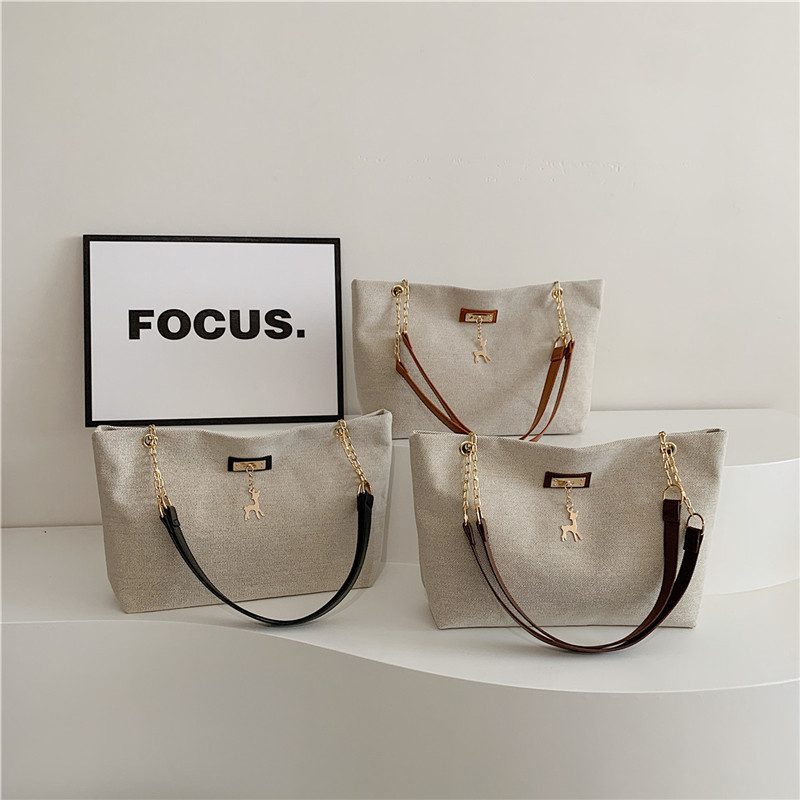 Retro commuter quality chain single-shoulder bag for women, new summer 2024 versatile ins underarm bag tote bag for women Application Scenario