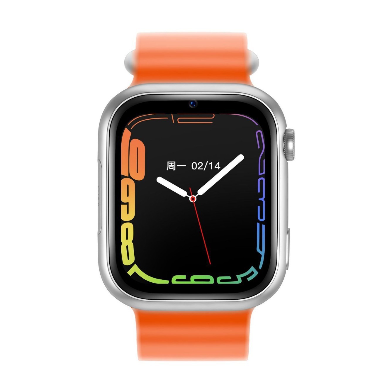 The elderly smartwatch features 5G full-network health monitoring, multiple positioning, two-way communication, SOS, and multi-functional anti-wandering function Specification drawing