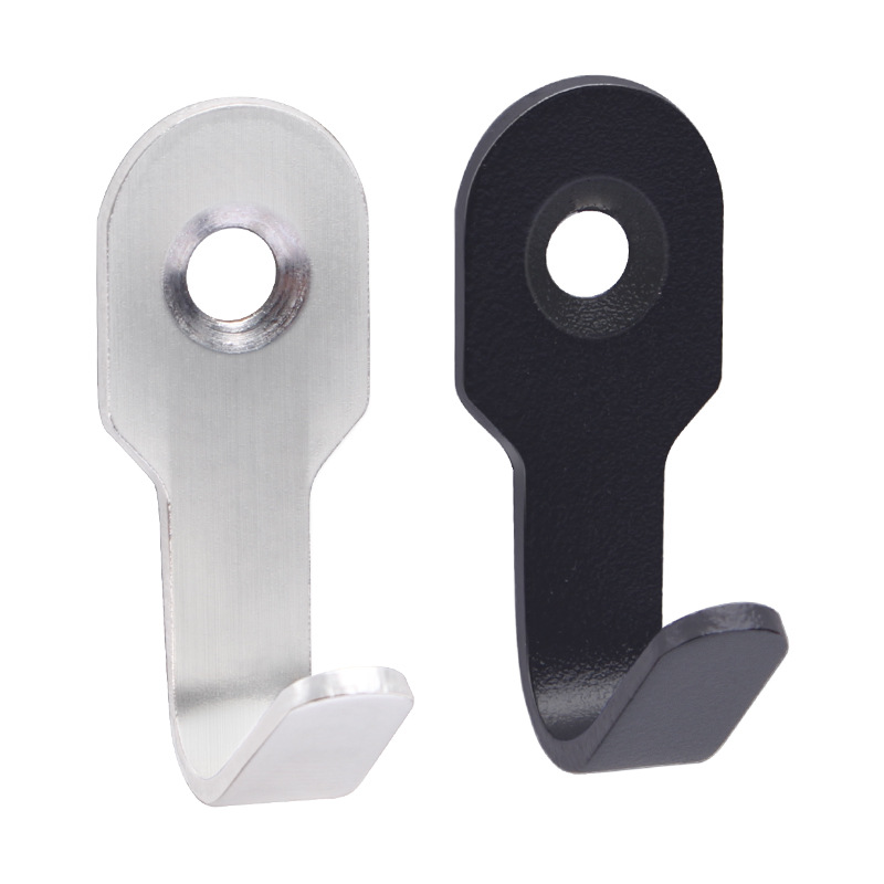 Dinit stainless steel coat hook solid single hook family hotel kitchen bathroom coat hook hardware parts batch Item Picture