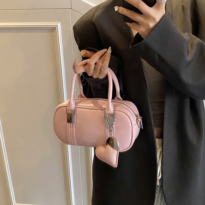 High-end commuter handbag for women, 2025 new versatile and fashionable single-shoulder small square bag, simple and casual crossbody bag details Picture