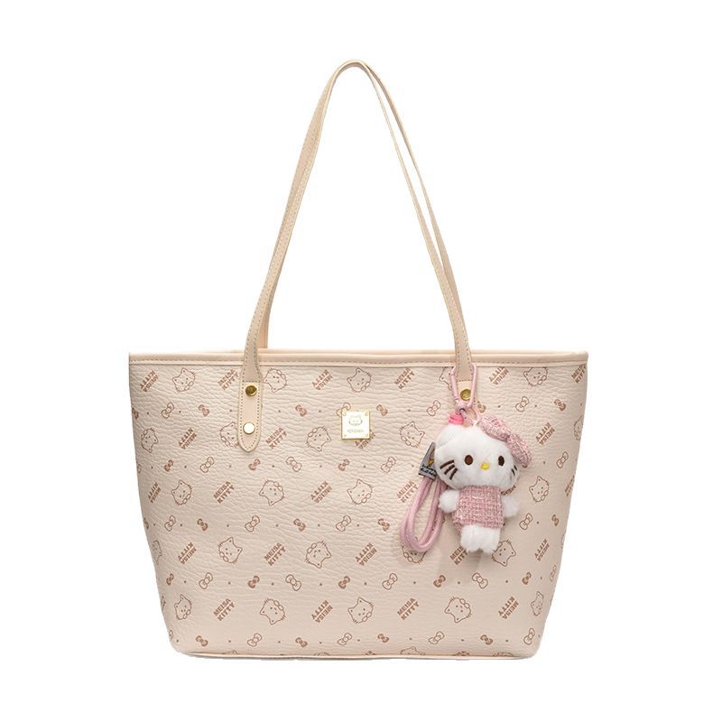 High-end printed large-capacity tote bag for women 2025 new style, fashionable and versatile underarm bag, trendy commuting single-shoulder bag Item Picture