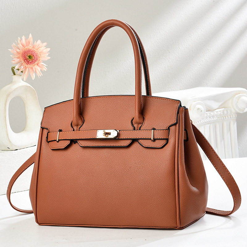 Cross-border high-end, niche women's bag, Kelly Bag for women, Spring 2025 new Korean style, fashionable single-shoulder platinum bag Specification drawing