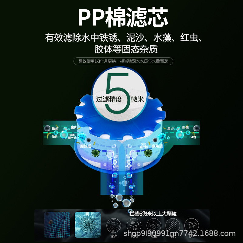Splash-proof faucet, pressure-increasing universal bubble maker, household kitchen vegetable washing filter faucet, water-saving device, splash-proof shower head Application Scenario