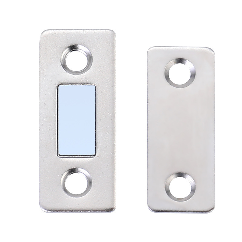 Invisible magnetic sliding door for cabinet doors, no need for drilling, strong magnetic cabinet, magnetic touch, closing door, no need for drilling or touch beads Item Picture