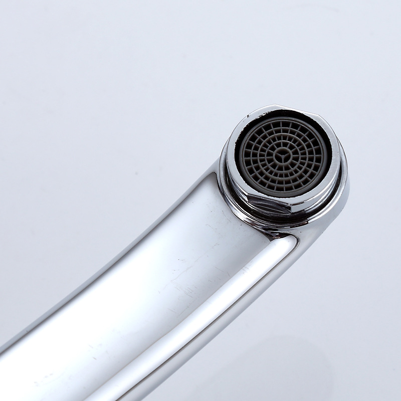Copper high-legged long-neck sink faucet, kitchen hot and cold rotating faucet faucet manufacturer wholesale Specification drawing