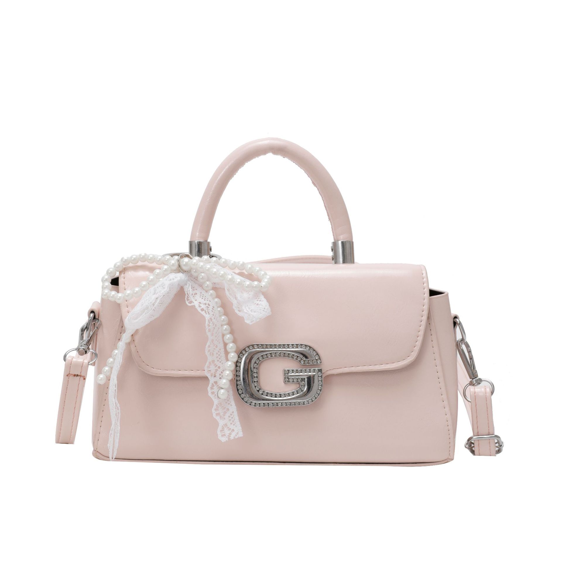 This year, trendy and stylish hand-held small square bags with Korean niche designs and single-shoulder crossbody bags have become popular across borders Item Picture