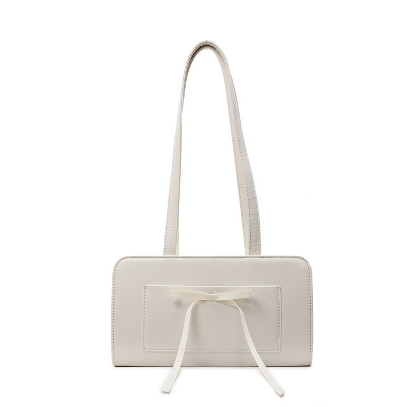 A niche quality underarm bag for women in 2025, a trendy and fashionable Korean-style bow tote bag, a hand-held commuter bag Item Picture