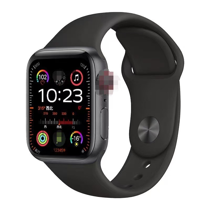 2025 Huaqiangbei s9 Smartwatch, Dynamic Island Bluetooth Call, Heart Rate and Blood Pressure Measurement Cross-border Men's Sports Watch Item Picture