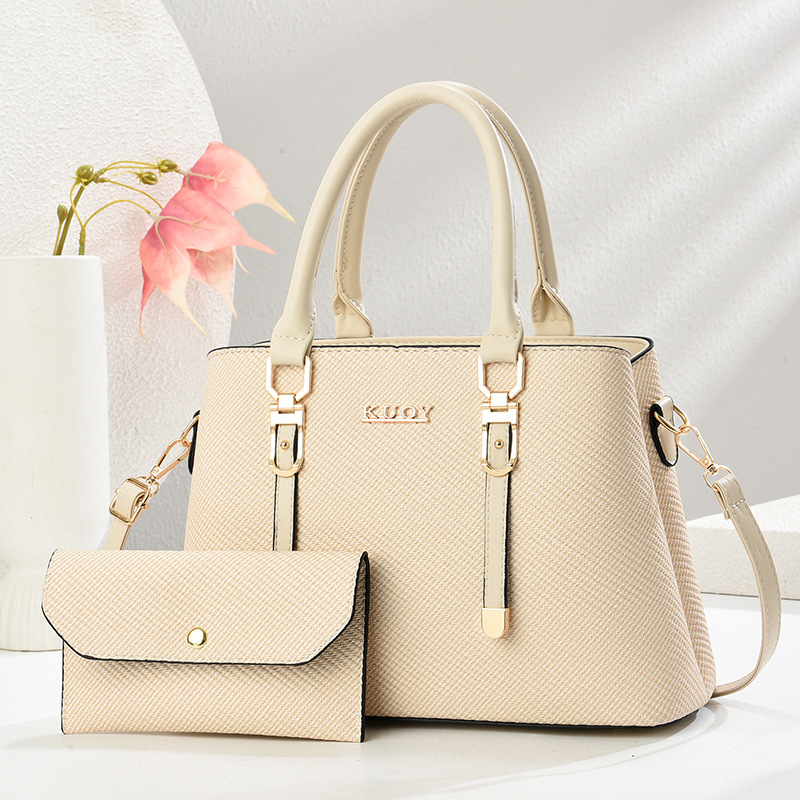 Elegant Ladies' handbag 2025 Cross-border New Commuter mother and child Bag, large capacity, practical and casual single-shoulder mom bag details Picture