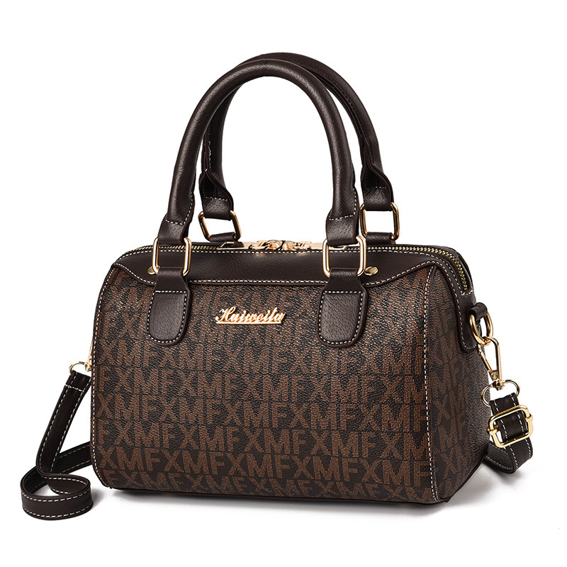 2022 New stylish Korean-style printed handbag, simple and elegant pillow bag, personalized unit price, crossbody women's bag Item Picture