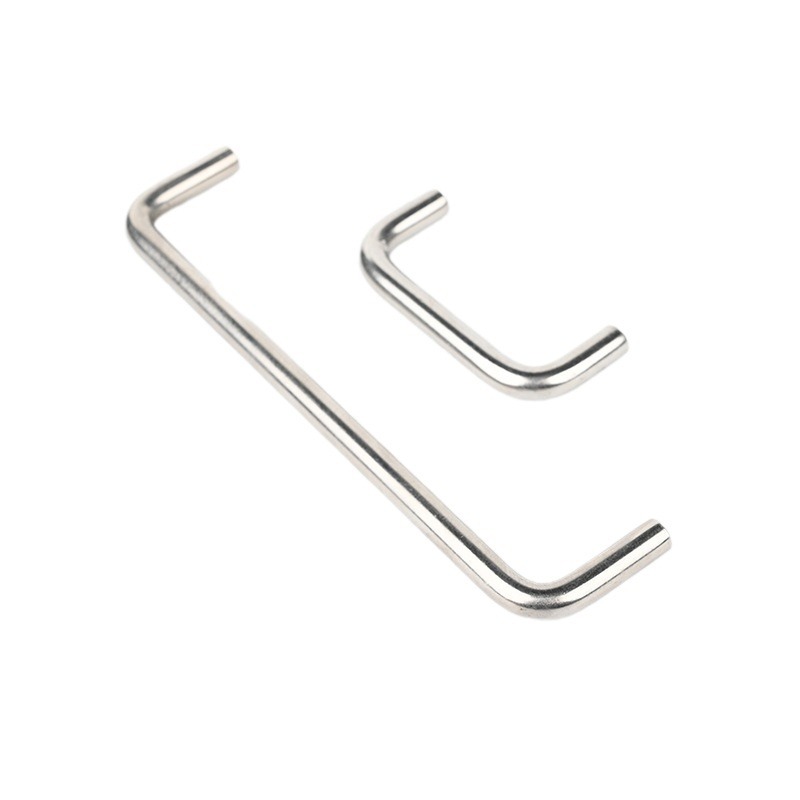 304 stainless steel handle welded cabinet door, extended distribution box, cabinet door and window, drawer handle, stainless steel U-shaped handle Item Picture