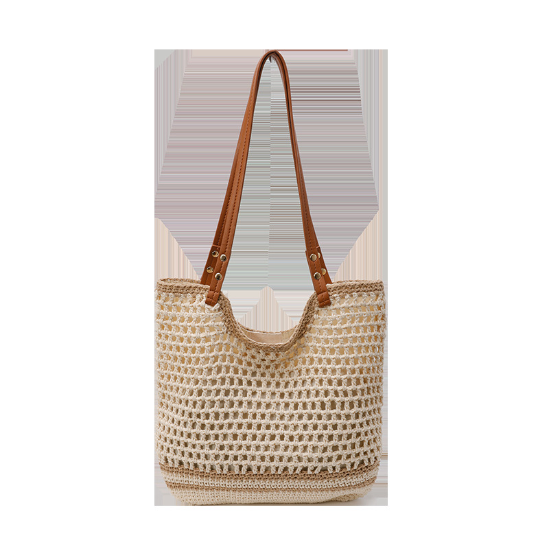 Forest-style artistic retro woven bag, casual bag, 2025 new trendy single-shoulder bag, tote bag, textured underarm bag Item Picture