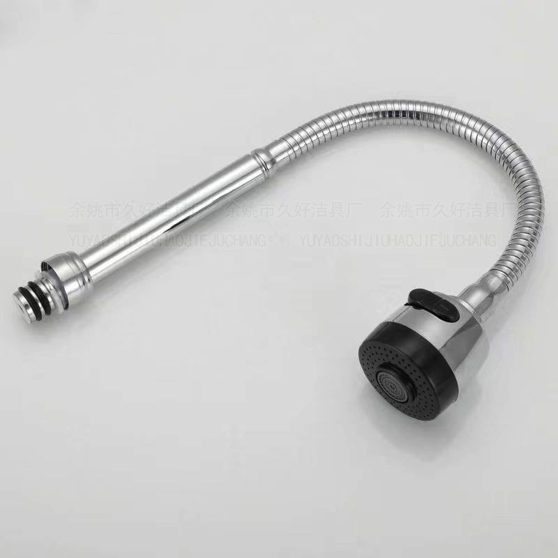 Faucet universal pipe fittings, extended pipe, stainless steel hose, shaped pipe, anti-splash bubble maker manufacturer wholesale full figure