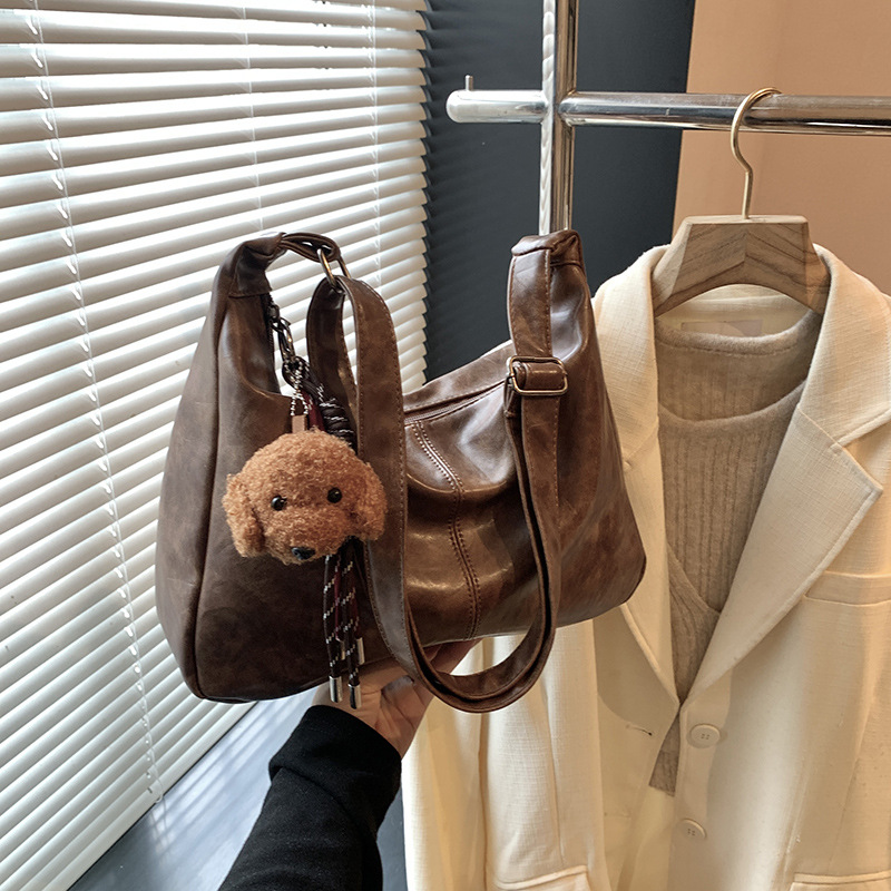 Underarm commuting bag for women, large-capacity 2024 new niche design, single-shoulder crossbody bag, casual tote bag Specification drawing
