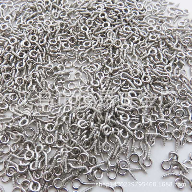 Factory direct sales: Open sheep eye hook, 9-shaped hook, screw, complete range of specifications and styles Item Picture