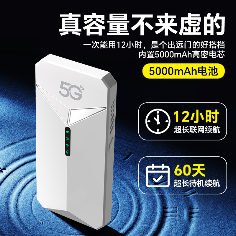 5G mobile portable wifi wonder, card-free wireless portable wifi, high-speed data wireless 5Gwifi for vehicles Specification drawing