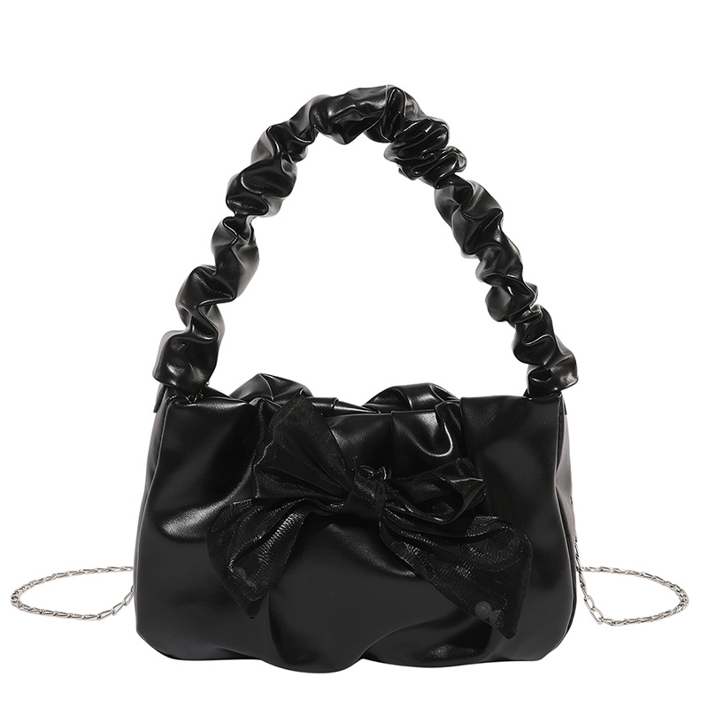 This year, retro small bags are in vogue. In 2025, there are new trendy and fashionable sweet girl bow handbags and crossbody bags Item Picture