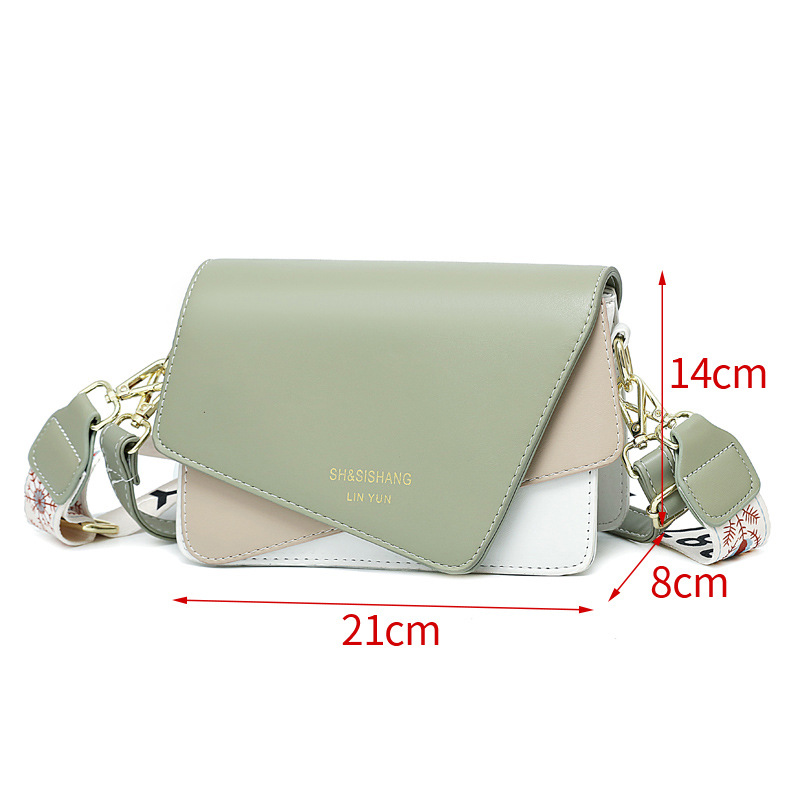 The 2022 new envelope bag, irregular crossbody bag, popular student small bag, mini single-shoulder, ins style Item Picture