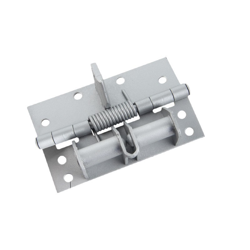 The multi-functional door closer, automatic rebound hinge, 4-inch buffer device, spring invisible hinge, 90-degree right-angle positioning Item Picture