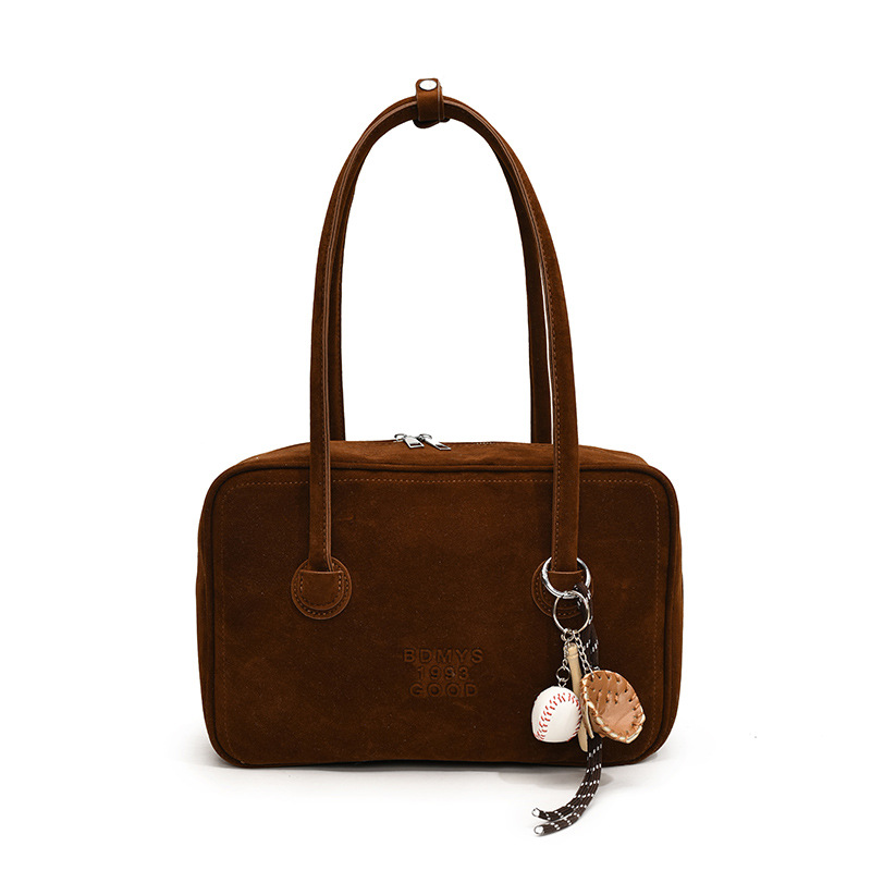 Fashionable, retro and high-end quality underarm bag for women, 2024 new simple large-capacity tote bag, single-shoulder commuter bag Item Picture