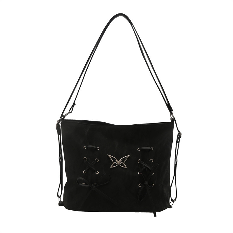 Tote Bag Women 2024 New large-capacity bow commuter backpack, fashionable, multi-functional and stylish single-shoulder bag Item Picture