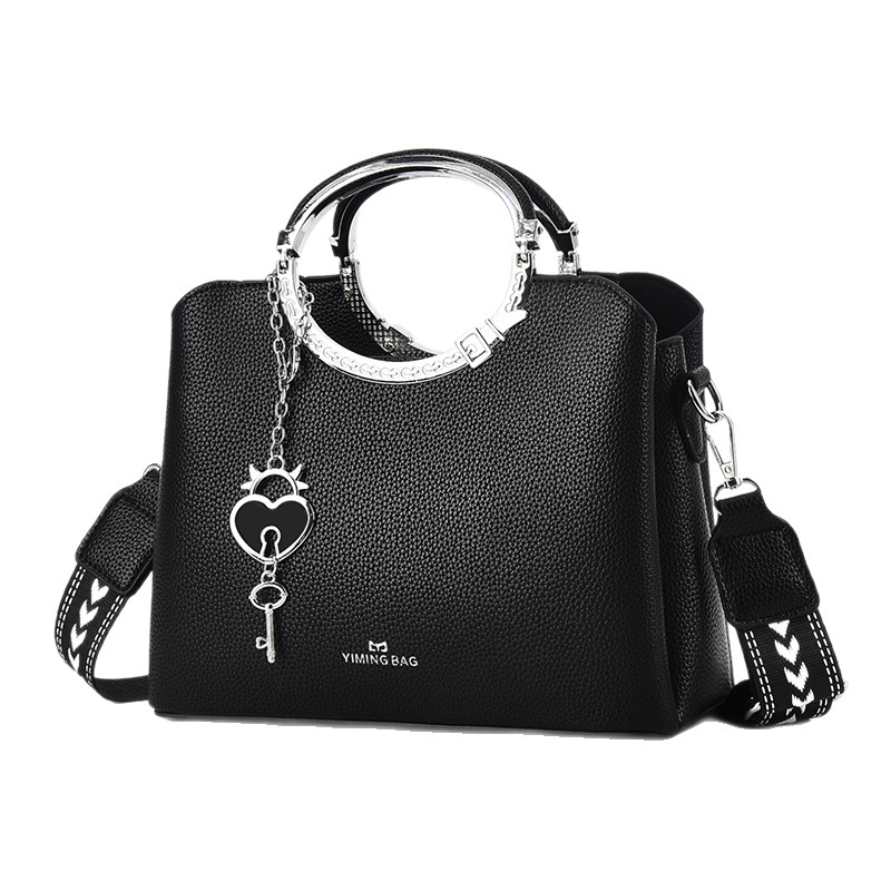 Ready-to-purchase factory fashion trend women's bag 2025 new style, high-end, large-capacity single-shoulder bag, crossbody bag and handbag Item Picture