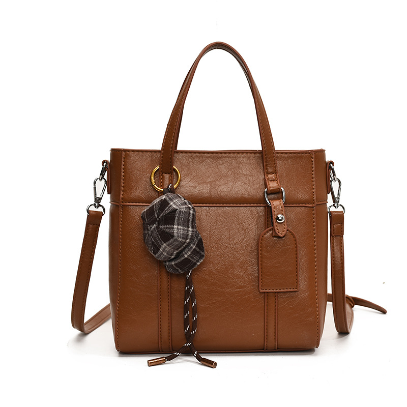 Korean style fashionable and light luxury hand-held bucket bag for women, 2024 new commuter single-shoulder crossbody bag, versatile small handbag for work Item Picture