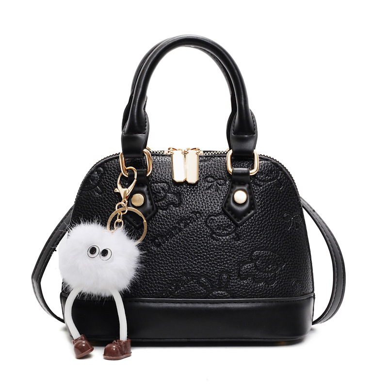 Korean style trendy and versatile bag for women 2025 New style, stylish and high-end texture, single-shoulder crossbody, hand-held shell bag Item Picture
