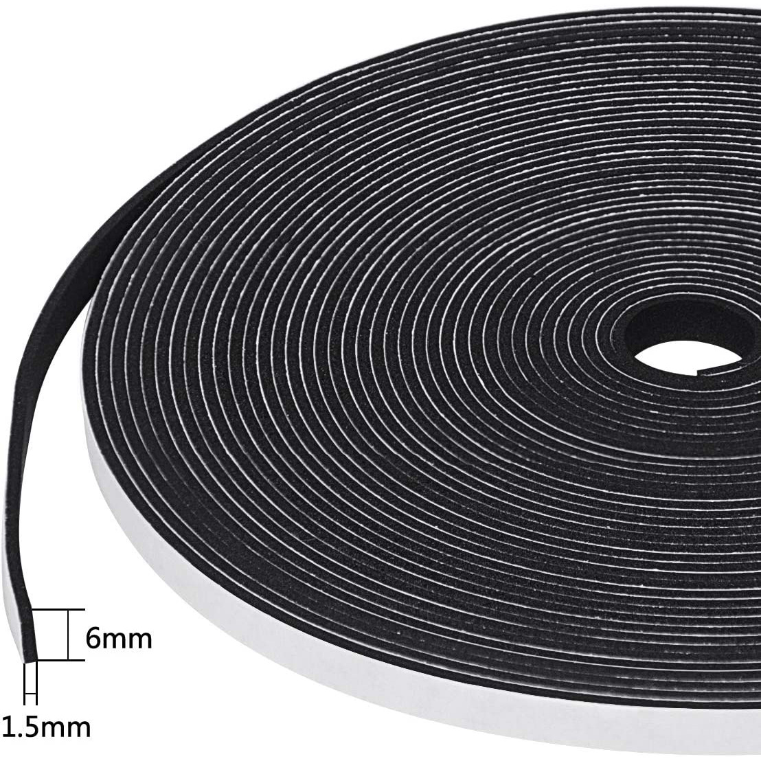 EVA foam sealing strips, shock-absorbing gaps, windproof and anti-collision strips for doors and Windows, rubber strips, sound insulation foam strips, self-adhesive strips Application Scenario