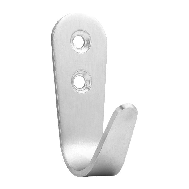 New thickened stainless steel coat hook, single hook, solid window hook without drilling, windproof hook, coat hook, double coat hook Item Picture