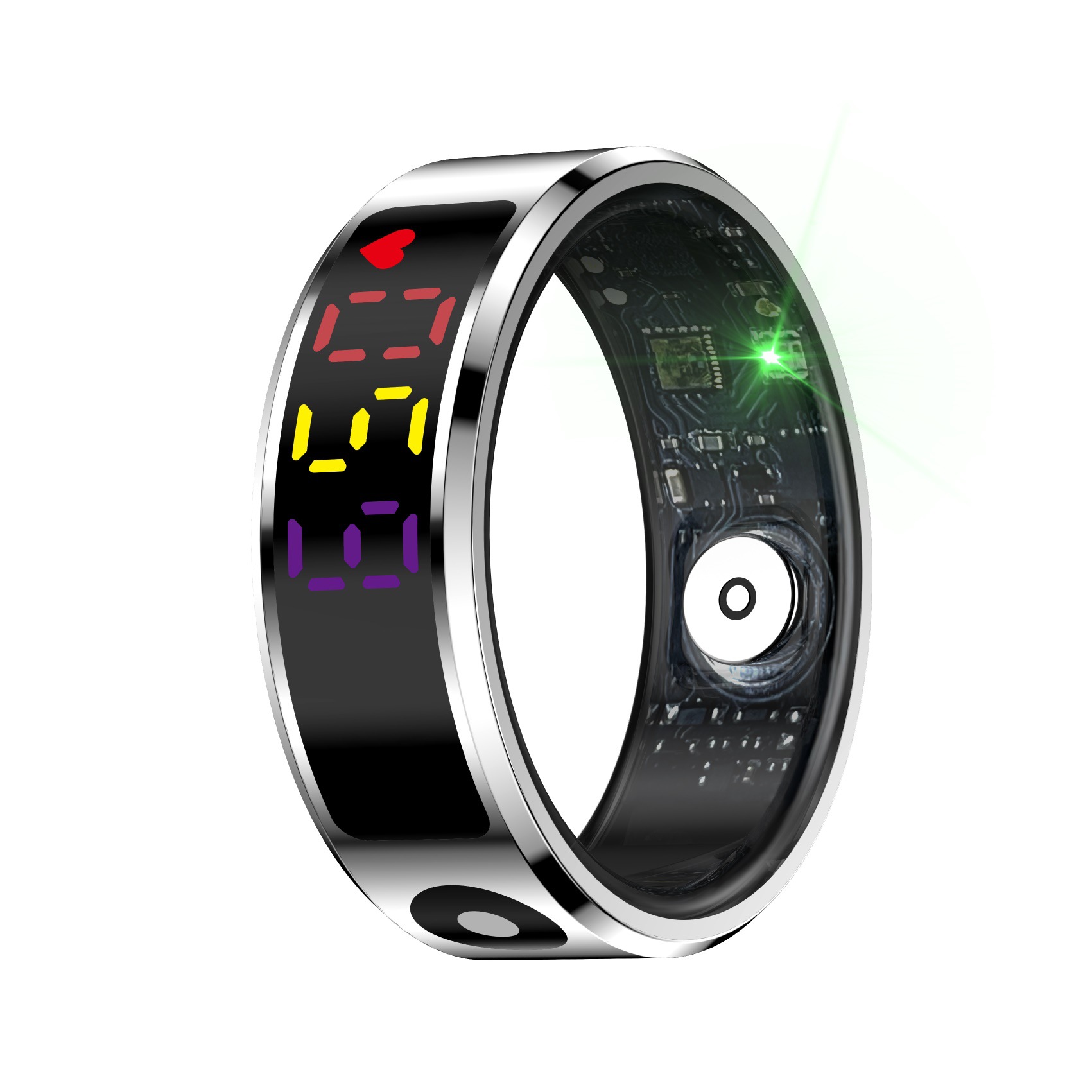 R12 display smart ring heart rate blood oxygen sleep health Specification drawing