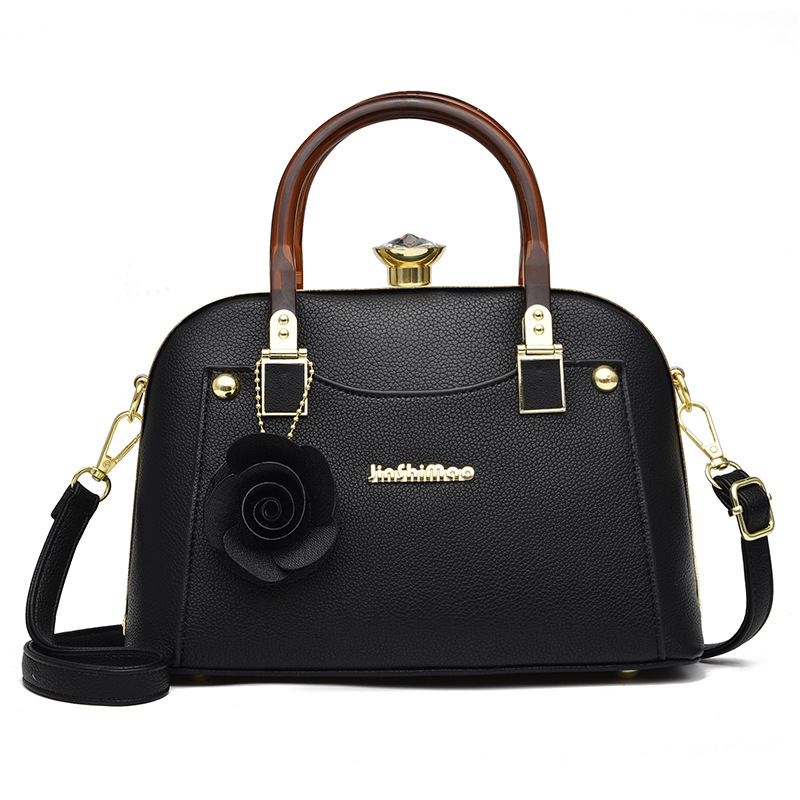New steel frame shell bag, Taizhou women's bag trend, Korean version single-shoulder crossbody handbag, cross-border trend, one-piece consignment Item Picture