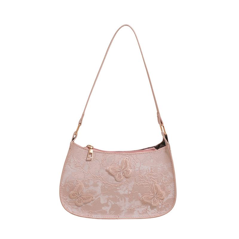 The new 2025 underarm bag for women, featuring a high-end and stylish design, is a niche butterfly ins fashion commuting single-shoulder bag Item Picture