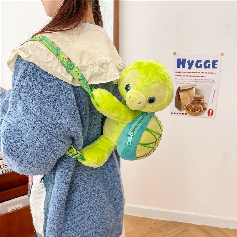 Little Turtle Doll Olemi Doll Backpack 2023 New Style Cartoon Cute doll Creative Gift Direct sale details Picture