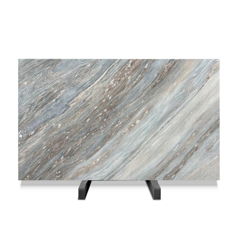 Yunfu Stone Factory's natural marble dining table, household luxury stone coffee table tabletops, natural marble cave stone countertops wholesale Item Picture