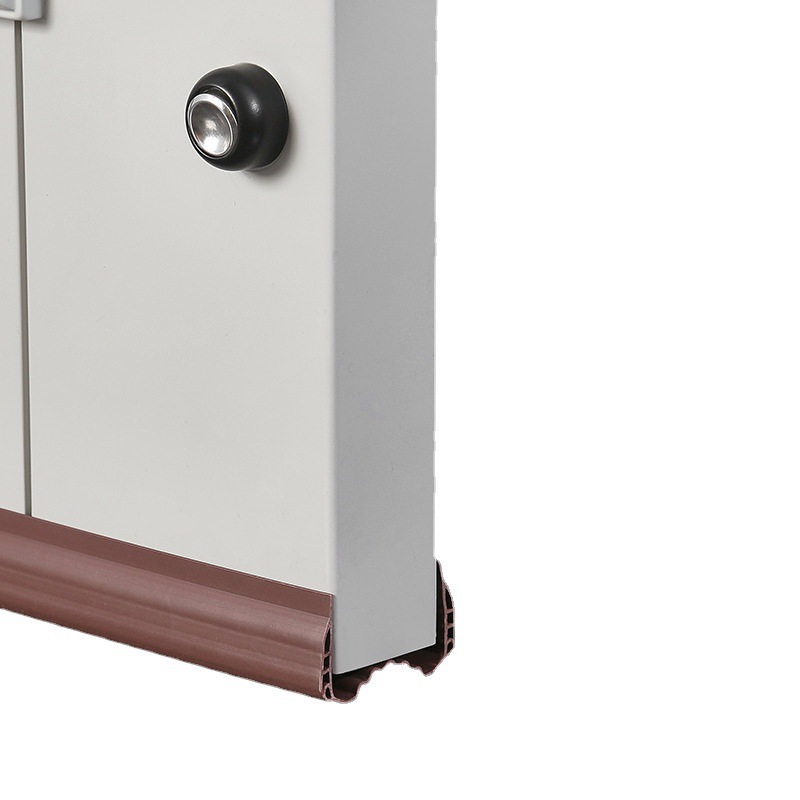 Patented double-layer door gap and bottom sealing strip, self-adhesive soundproof and anti-theft door gap baffle, glass door rubber strip, window stop Item Picture