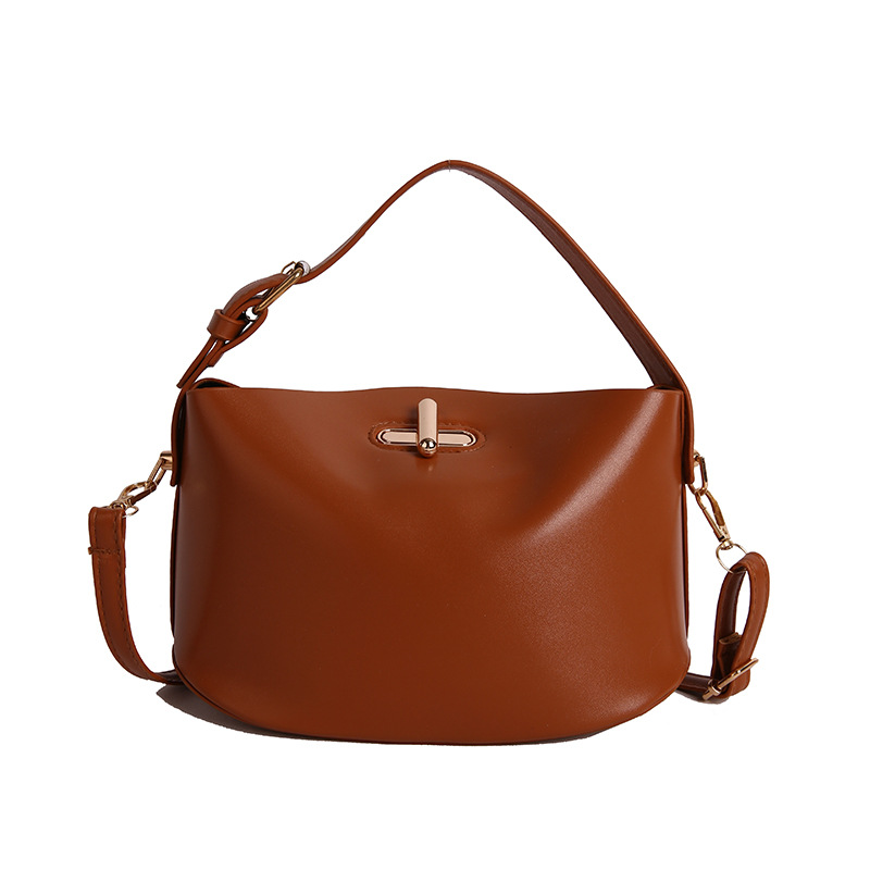 A new summer 2025 Korean-style, fresh, simple and stylish solid-color handbag, a casual and elegant crossbody bag for women Item Picture